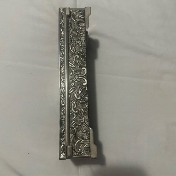 Vtg Godinger Silver 1992 Velvet-Lined Jewelry Box 9x4x2 | Quiet Luxury Decor - Picture 5 of 12